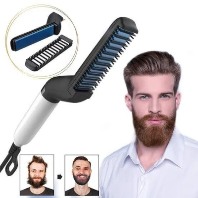 Comb Men Beard And Hair Quick Straightener - Hair Straightener