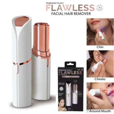 Flawless Finishing Touch Facial Hair Remover Device for Women - Battery Operated/USB Rechargeable