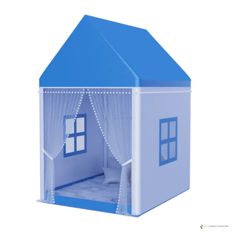 Castle tent house Large Playhouse multicolor - With 25 ball