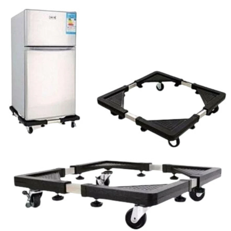 Multifunction Movable Washing Machine Base Fridge Stand