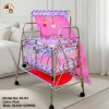 Baby Dolna Stainless Steel Cradle Bed BMC-SS-R3 | Heavy Duty Baby Cradle in Bangladesh