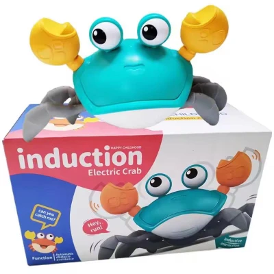 Electric Walking Dancing Crawl Crab Toy