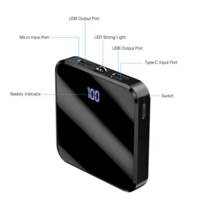 Mini Portable Power Bank secondary