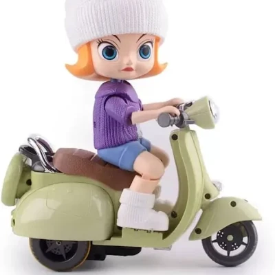 Musical Joy with the Tide Flow Motor Scooter Car - Perfect for Kids secondary