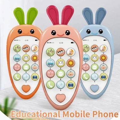 Baby Cell Phone Toy for Learning Early Education Telephone