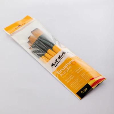 Mont Marte Acrylic Brush Set 5pc