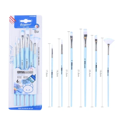 Yixin Artist Mix Brush Set 6pc