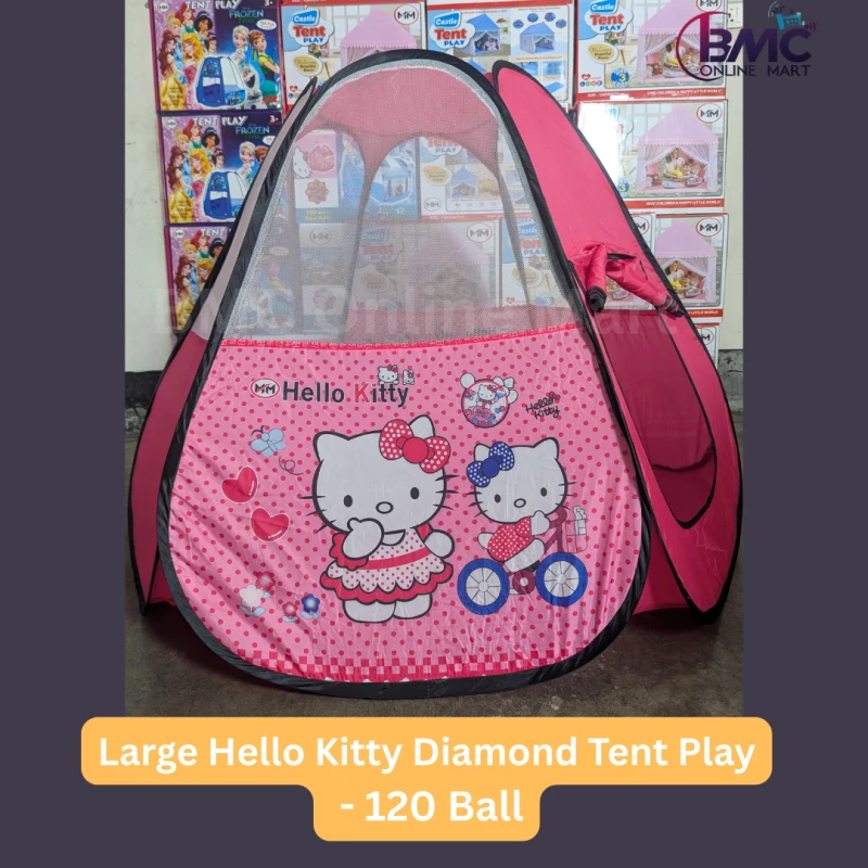 Large Diamond Shape Tent Play- 120 Ball