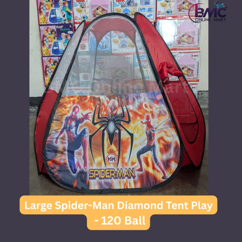 Large Diamond Shape Tent Play- 120 Ball