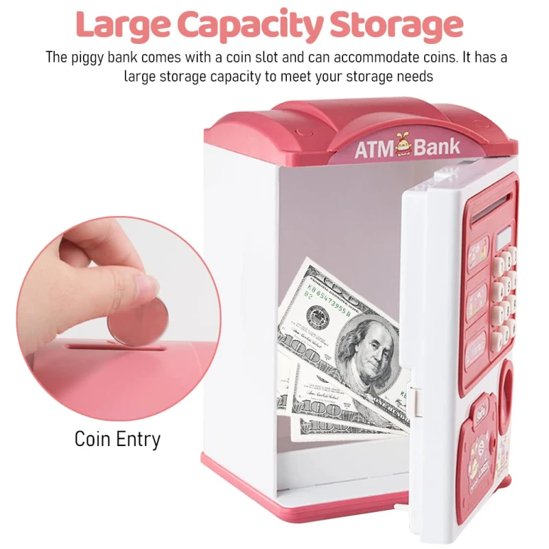 Savings Box Bank Fingerprint Music Children's Toy Gift Box