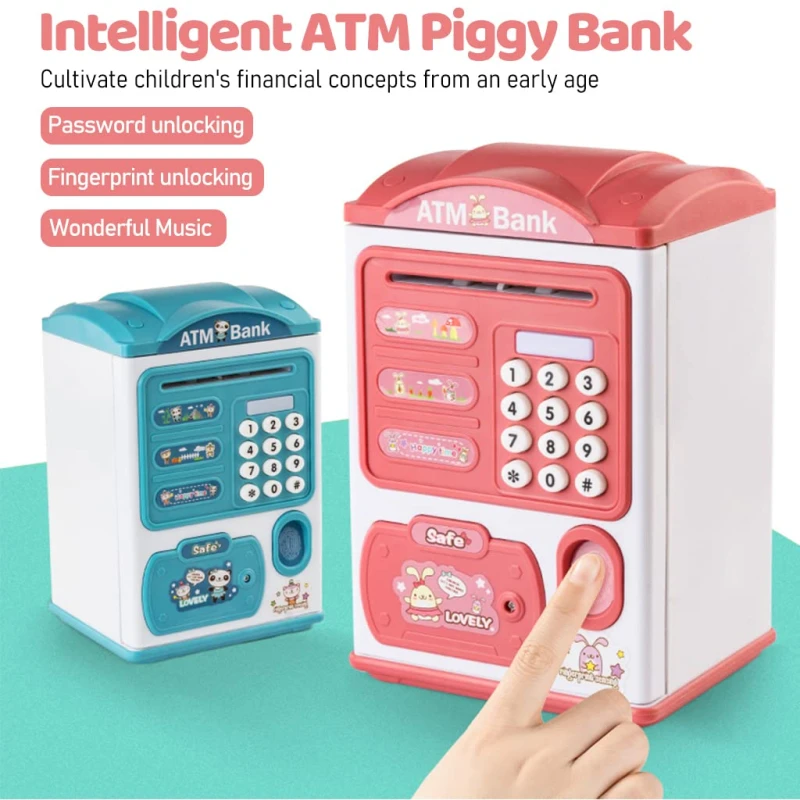 Savings Box Bank Fingerprint Music Children's Toy Gift Box