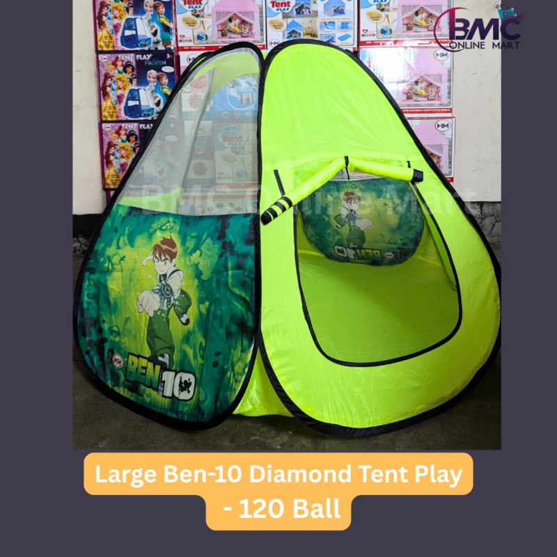 Large Diamond Shape Tent Play- 120 Ball