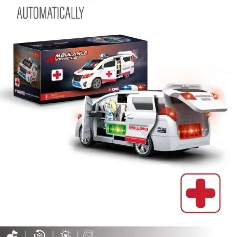 Rotating Electric Door with Music Universal Ambulance