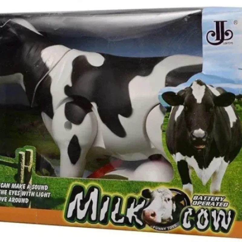 Milk Cow Funny Toy with Light and Sound for Kids