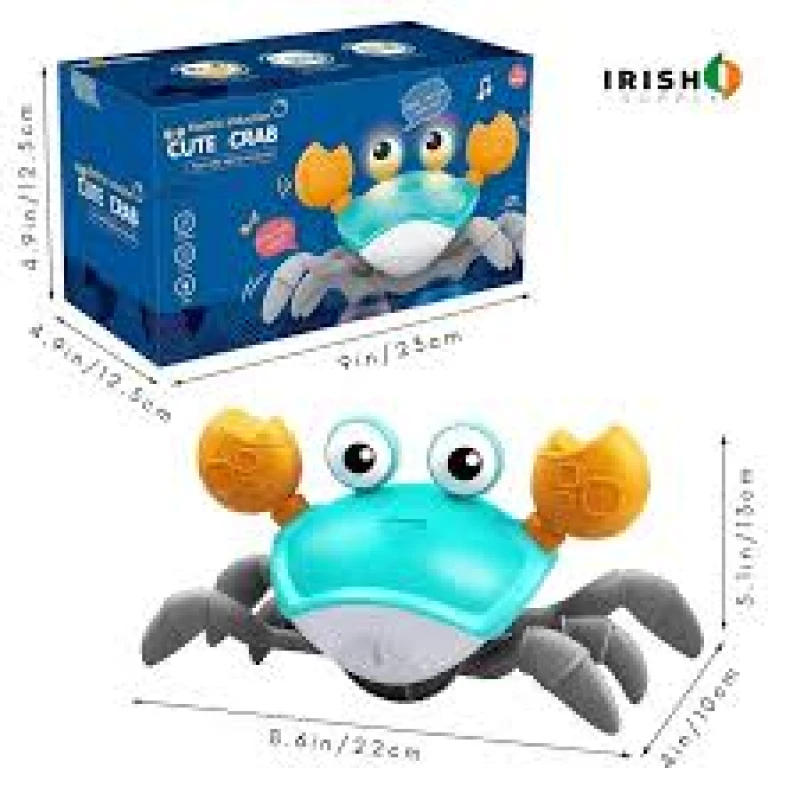 Electric Walking Dancing Crawl Crab Toy