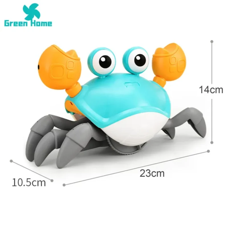 Electric Walking Dancing Crawl Crab Toy