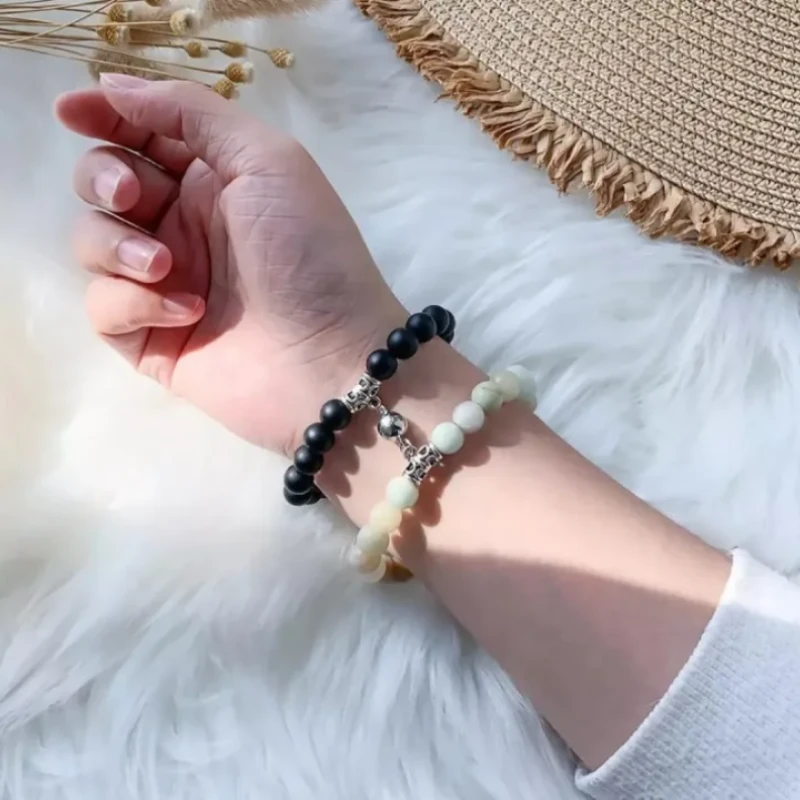 Heart Magnetic Bracelets for Couples