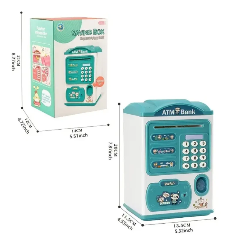 Savings Box Bank Fingerprint Music Children's Toy Gift Box
