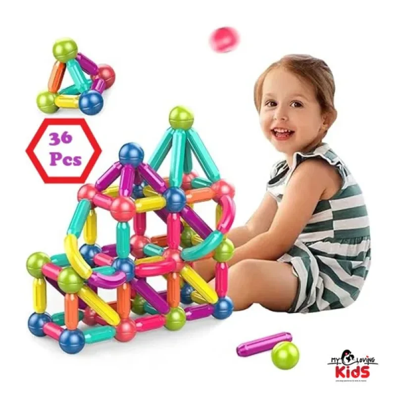 Magnetic Stick Building Blocks Early Learning Toys for kids