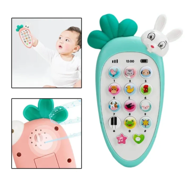 Baby Cell Phone Toy for Learning Early Education Telephone