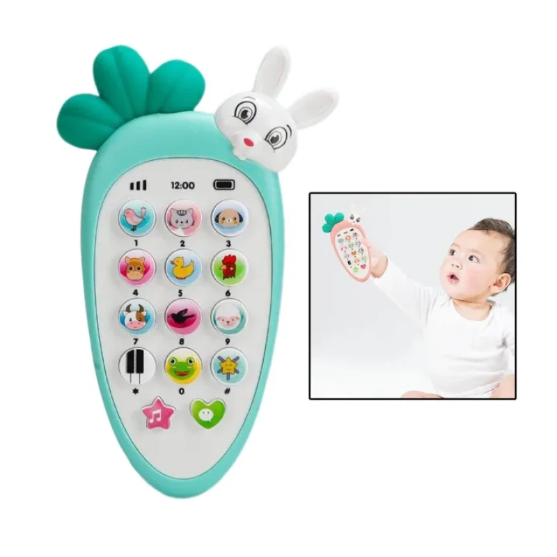Baby Cell Phone Toy for Learning Early Education Telephone