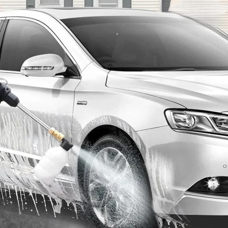 Portable Car Wash Washer Gun Cordless High Pressure Car Washer Spray Rechargeable 2 Type Wash Gun Electric Water Gun Machine